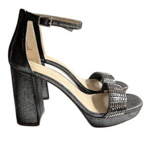 Jessica Simpson Silver Heels